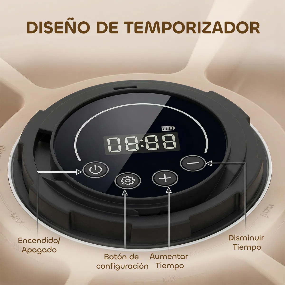 PawHut Comedero Automático para Gatos y Perros, Dispensador de Comida para Gatos con Temporizador Programable, Paquete de Hielo, 6 Cuencos, Pantalla LED, Funciona con Baterías, para Secos y Húmedos