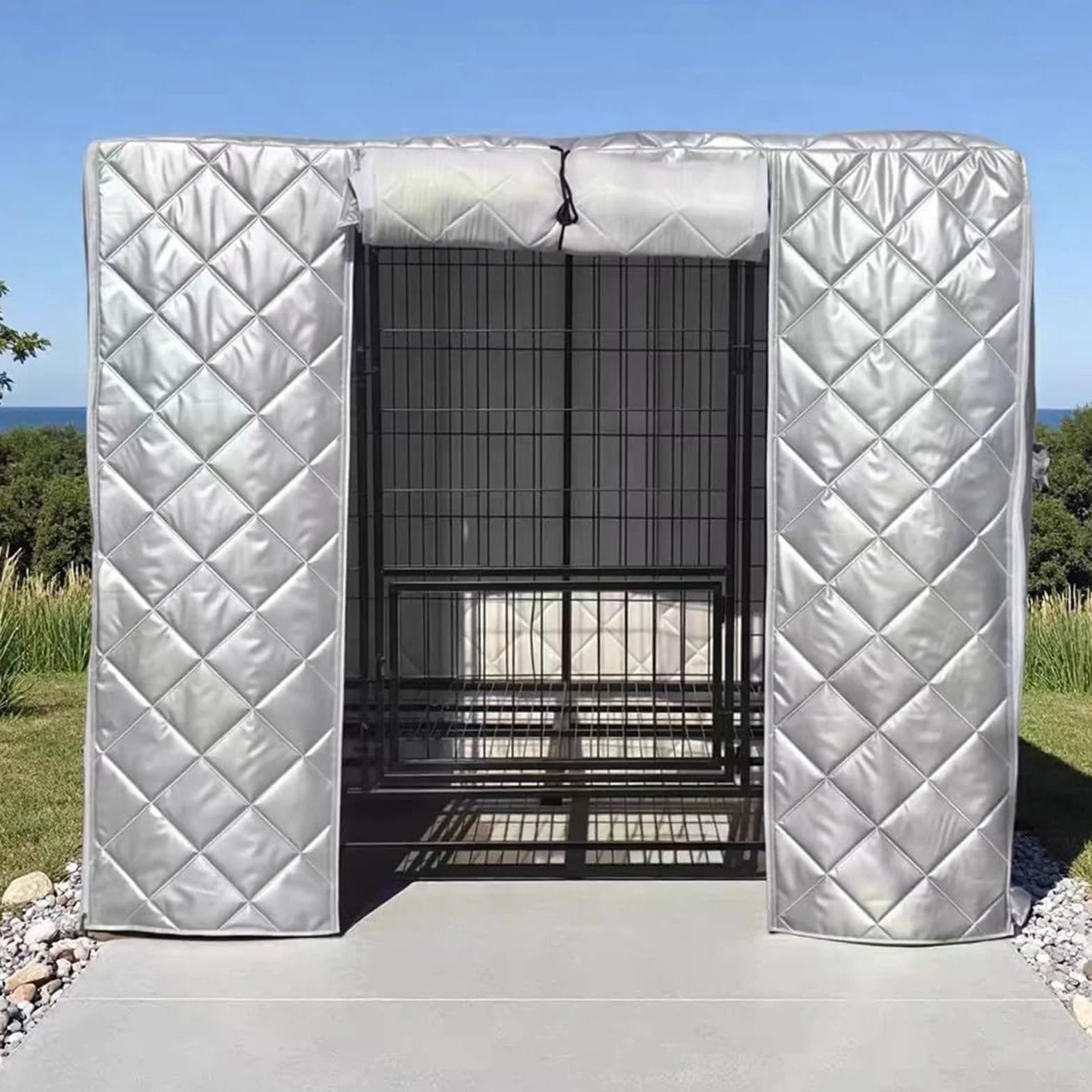 Generico para caseta de Perros, Protectores antiruido y antilluvia para Animales | Cubierta aislada para Perros, para Interior y Exterior, jardín, Porche o balcón