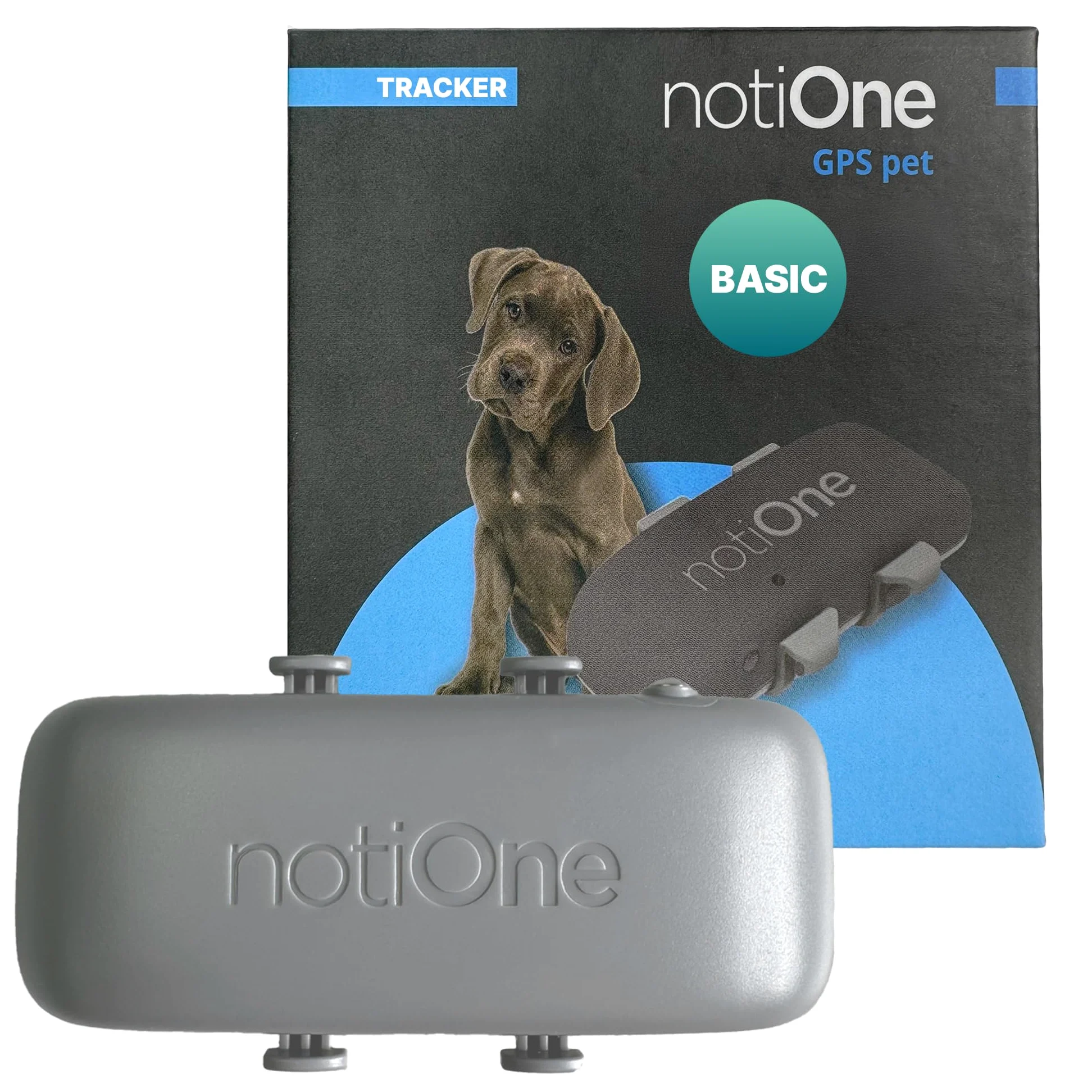 Localizador GPS para Perros Basic sin suscripción | Mini localizador GPS Perros y Gatos- Collar | Funciona en un país Europeo a elección