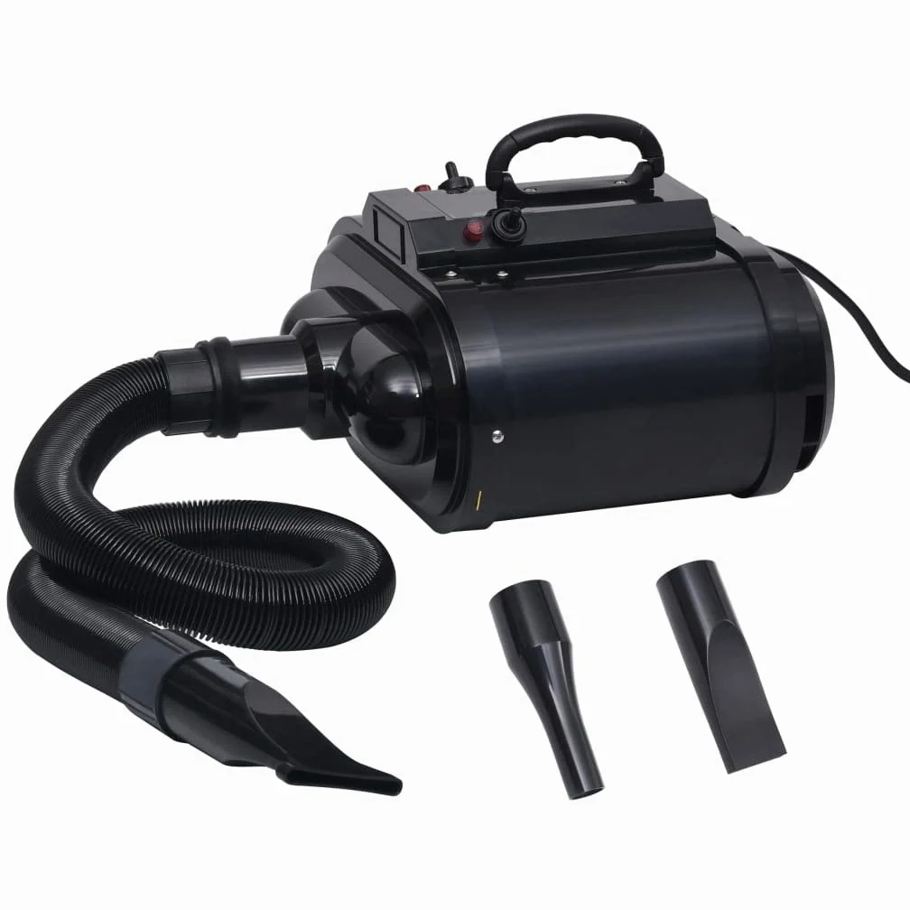 Genérico Secador de Mascotas Doble Motor Negro,Producto para Mascotas y Animales,Productos para Mascotas,Productos de higiene para Mascotas,Secadores de Pelo para Mascotas,170936
