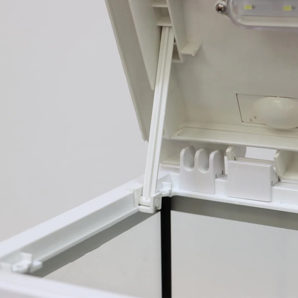 Amtra Basic 60 LED - Acuario Completo de 65 litros, iluminación LED 8500 8 W, Incluye Caja de Filtro de 150, 60 x 30 x 42 cm, Color Blanco