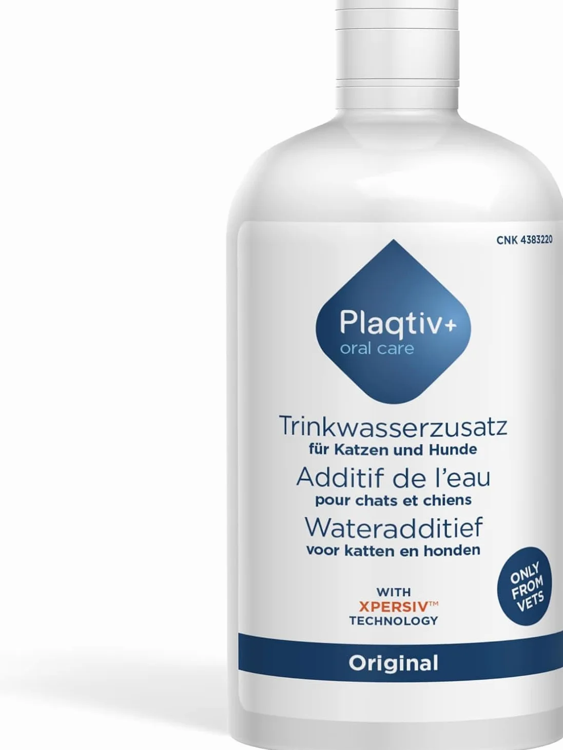 Plaqtiv+ aditivo para el Agua de Bebida | Paquete Doble | 2 x 500 ml | Producto para el Cuidado de Perros y Gatos | para favorecer el Cuidado Dental y la higiene bucal