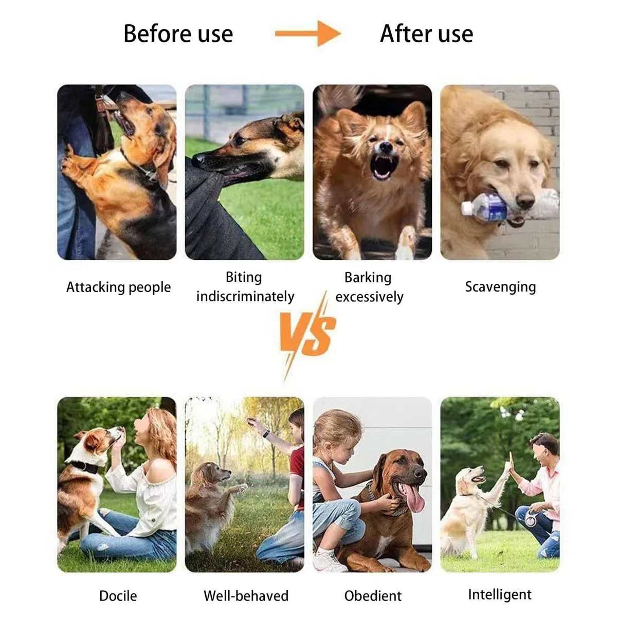 Collar de Adiestramiento para Perros con Mando a Distancia, Distancia Ultra-Larga 1000M, 5 Modos, Chips Inteligentes Importados