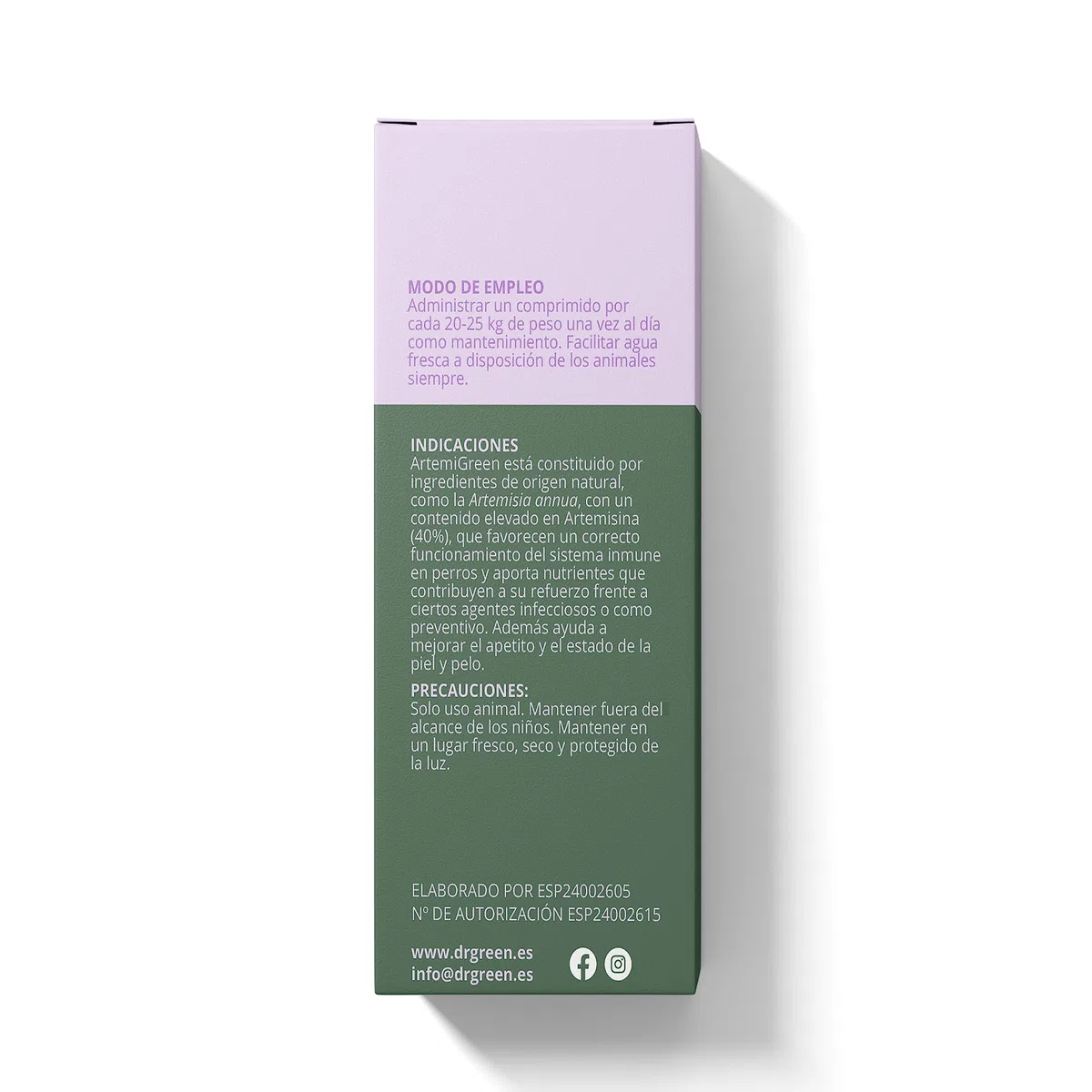 Drasanvi ARTEMIGREEN COMPLEMENTO NUTRICIONAL Perros | con Artemisa y ViItaminas | Apoyo Sistema Inmune Perros | Lesmaniosis Perro |Protección Mosquito leishmania |30 Comp= 1 Comp /15 kg Aroma Carne