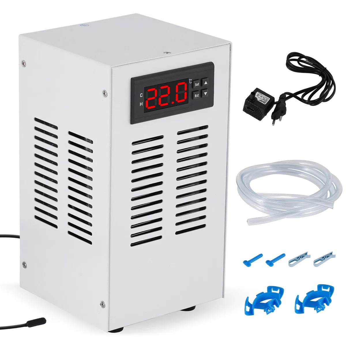 BAOSHISHAN 30L Mini enfriador de acuario 120W Pequeño enfriador de acuario para pecera