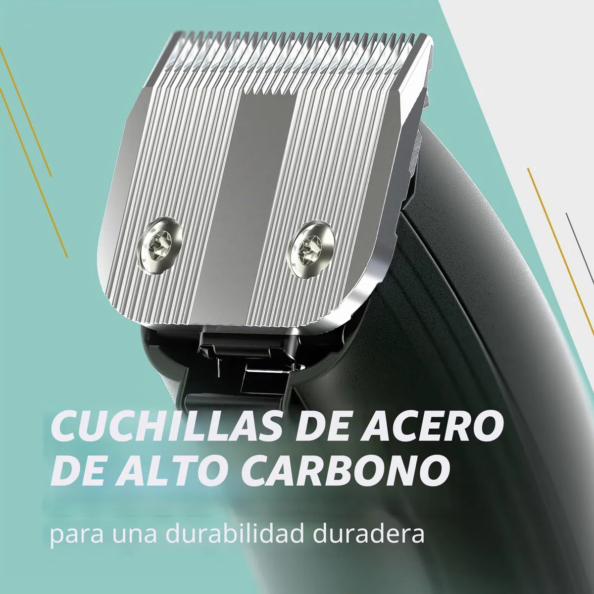 Max 60 - Herramienta profesional de aseo para mascotas - Cortadora para perros y gatos, baja vibración, ligera