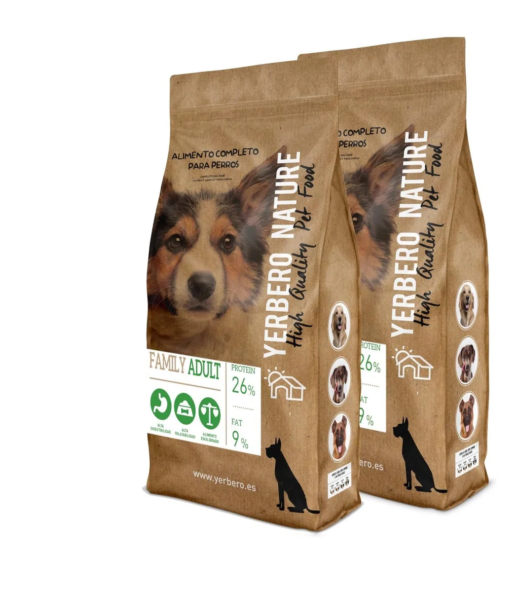 Yerbero Family Adult Comida para Perros con el 13% de Ahorro (Pack de 2 de 10 Kilos)