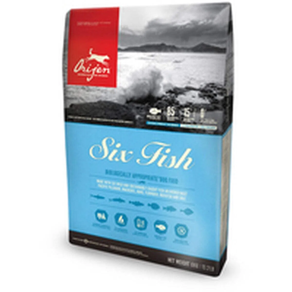 Orijen Six Fish 11.4 kg (lote de 1) Adulte Poisson