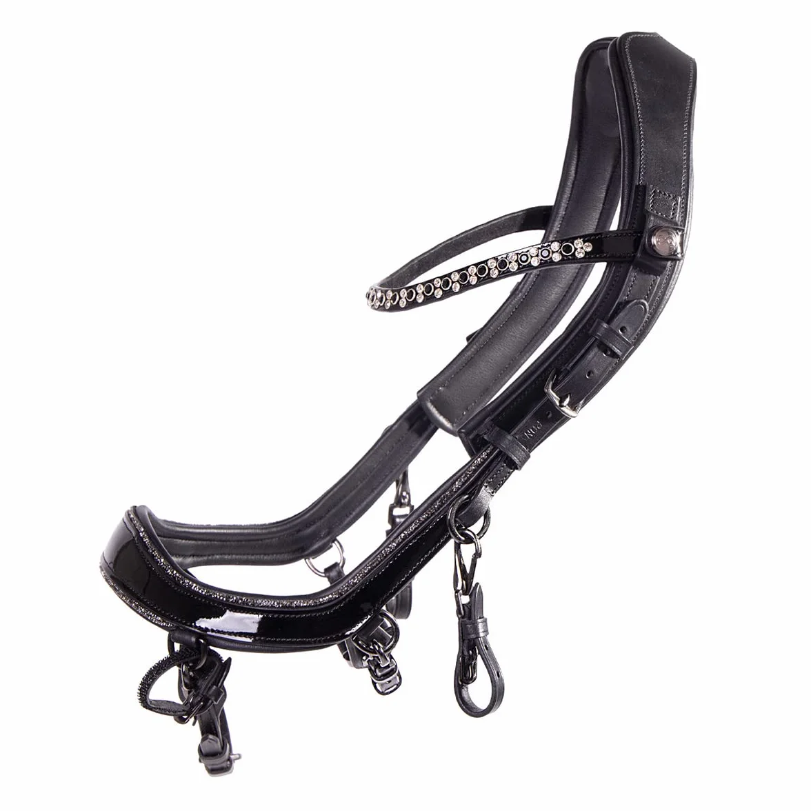 Trense FaySport Glitter PresTec Negro - Cob/VB