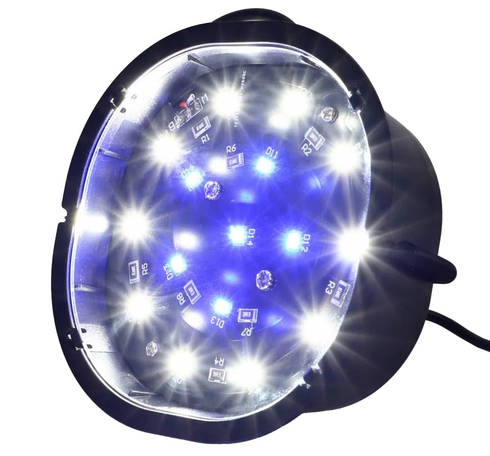 Hobby Terraristik Terra Fix & Easy Nano LED I Iluminación LED regulable para terrarios I Lámpara de terrario con temperatura de color ajustable I Iluminación de terrarios para reptiles, anfibios y