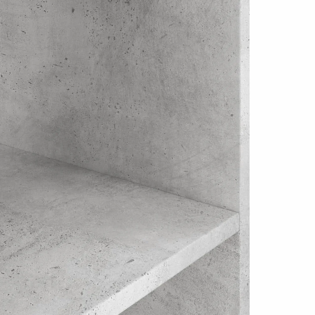 vidaXL Soporte para Acuario de hormigón Gris 100x40x60 cm de Madera sintética