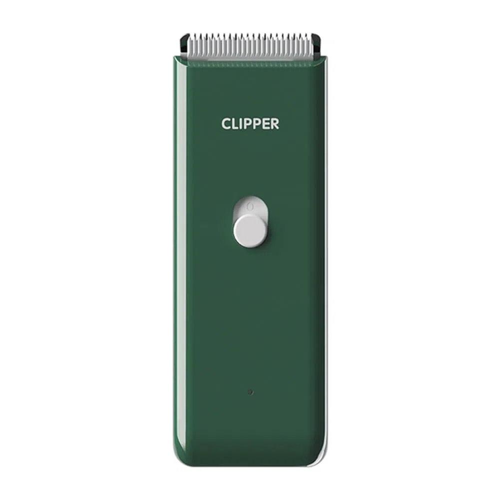 Peluquería de Mascotas Hospital Gatitos y Cachorros Silenciador Eléctrico Empuje Clippers Eléctrico Impermeable Afeitado Profesional Verde