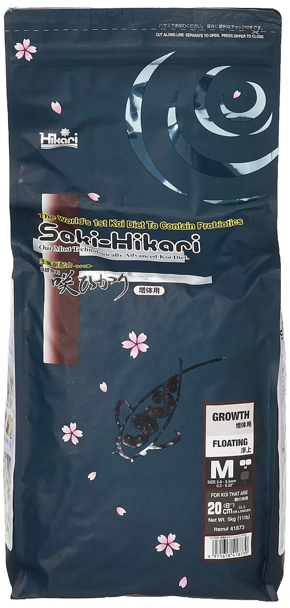 Hikari Saki-Hikari - Dieta de crecimiento (tamaño mediano, 5 kg, 5000 g)