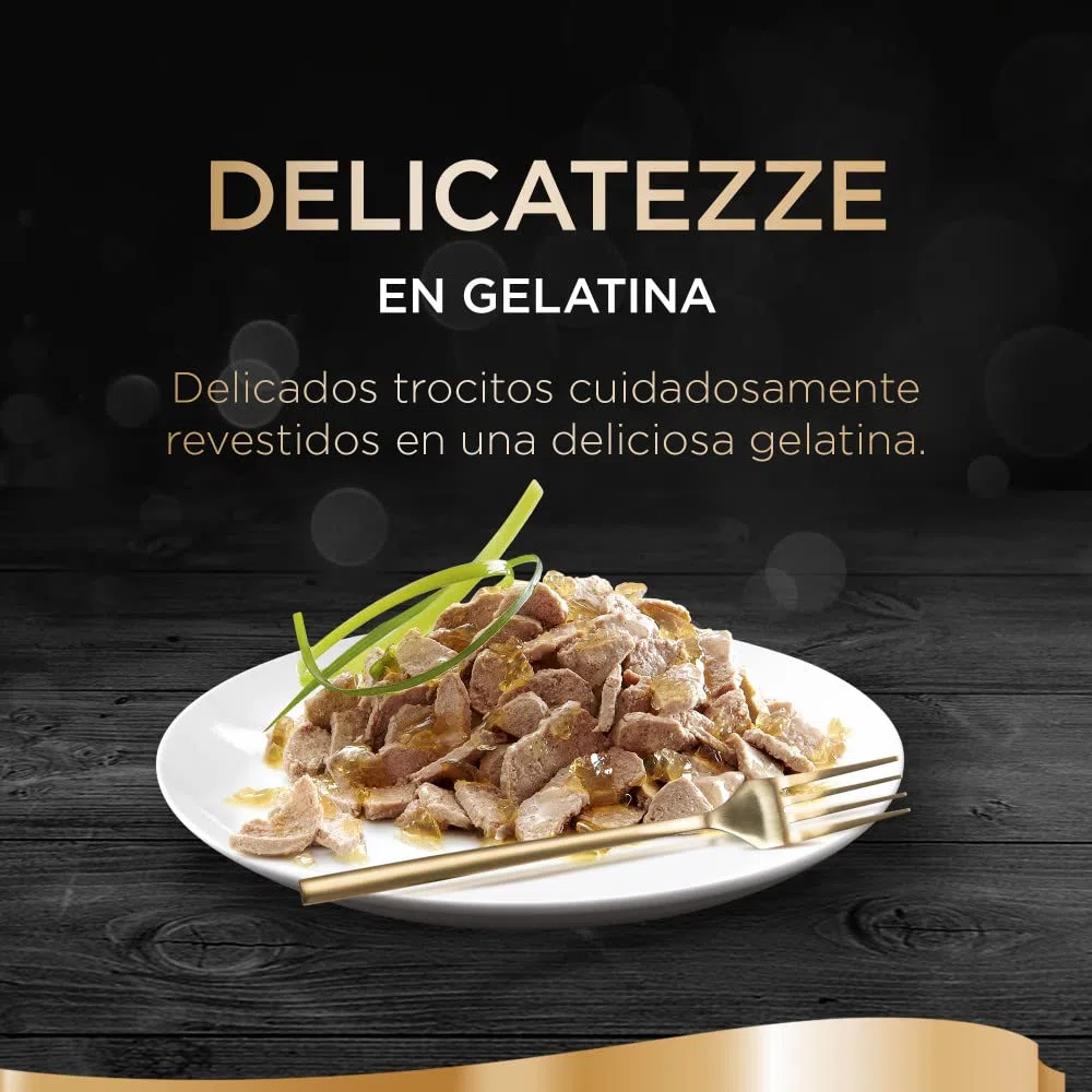 Sheba Delicatezze Comida Húmeda para Gatos, Selección de Aves en Gelatina, Pescado, Multipack (13 Cajas x 4 Sobres x 85 g)