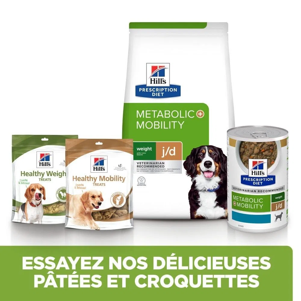 Hill's HPD Canine Metabolic Plus Mobility - 12 kg | Paquete de 1 unidad