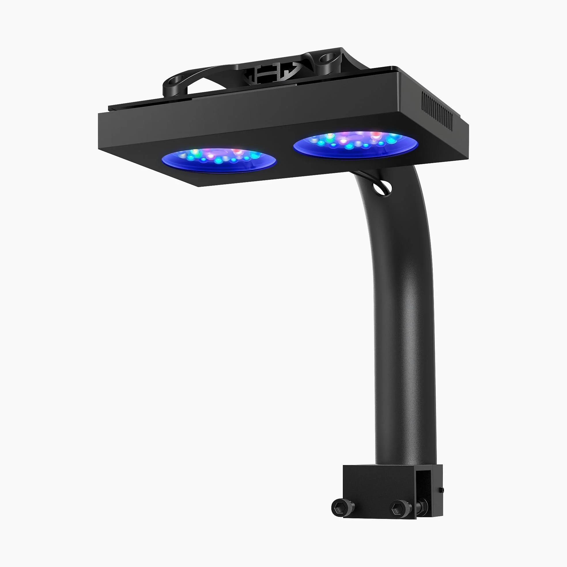 NICREW HyperReef 100 Gen 2 Luz LED para Acuarios Marinos, Iluminación 100W para Corales SPS/LPS y Peceras de Agua Salada, Espectro Mejorado con Violeta y Azul, 5 Canales Programables