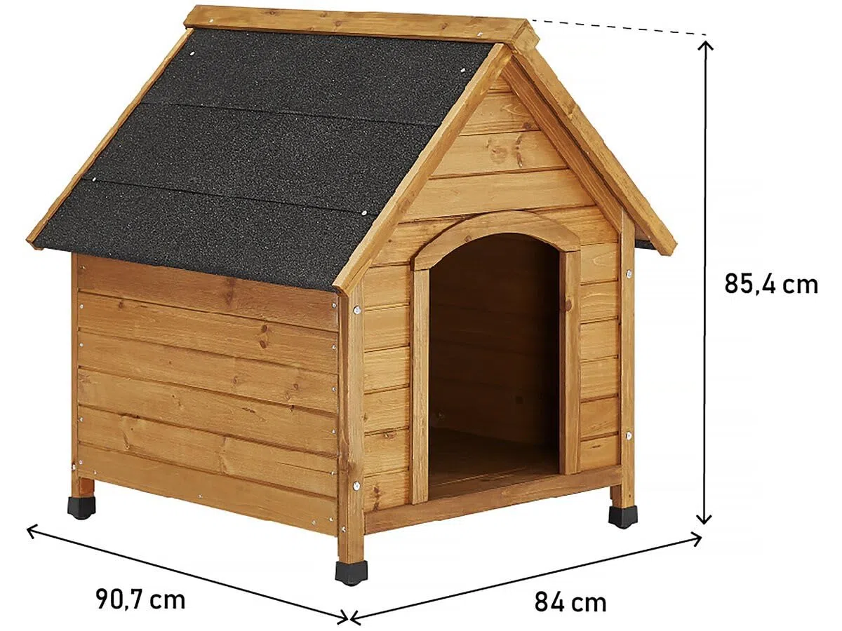 Caseta para Perros Doggy - 77 x 82 x 88 cm - Beige -