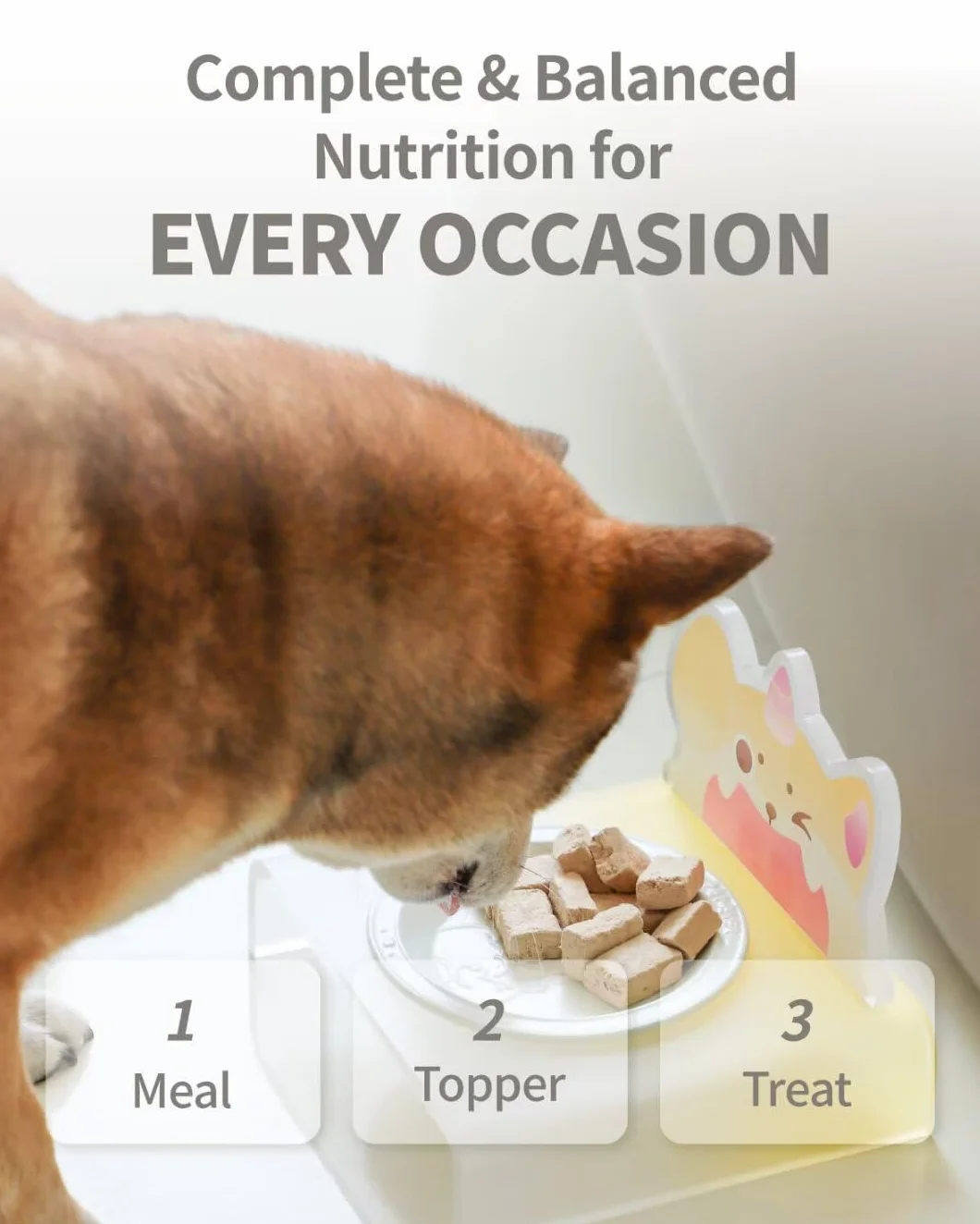 Dog Freeze-Dried Dog Food (Duck Recipe - 14 onzas)