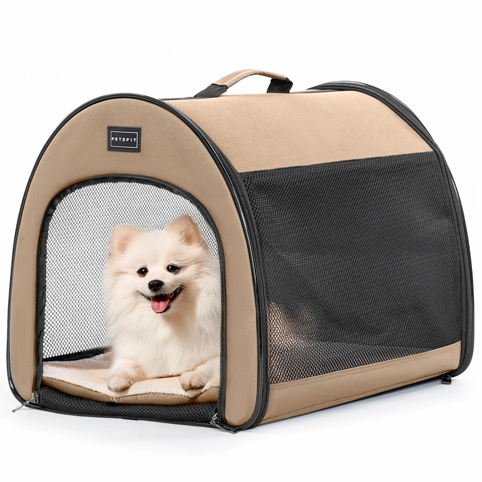 Petsfit Transportín Perros Bolsa transportín para Perros trasportines Perro pequeño Mediano