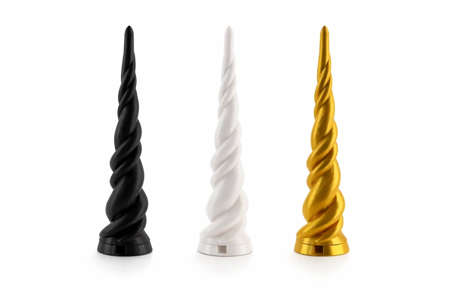 Alpha Precision MagicEinHorn - Correa para la cabeza de cuerno de unicornio, accesorio para caballos (dorado)