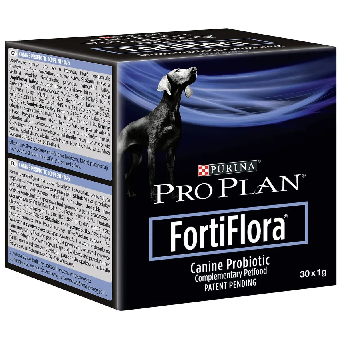 Pro Plan PURINA FORTI Flora | Paquete Doble | 2 x 30 x 1 g | Complemento Alimenticio para Perros | con Probióticos