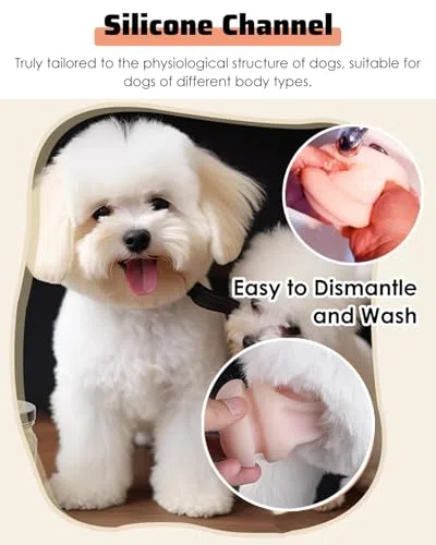 Juguete de peluche interactivo de silicona para perros, para aparearse, pareja empática para dormir, Schnauzer miniatura/bichón frise