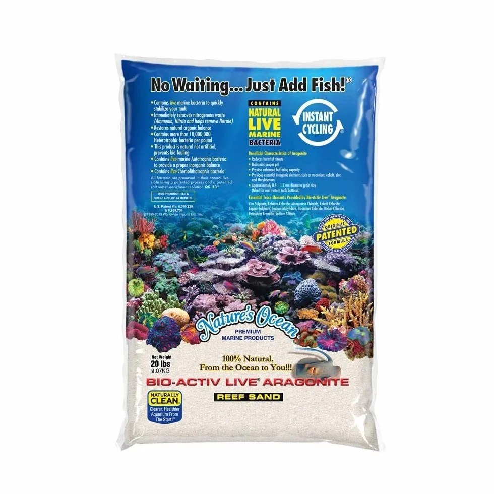 Natures océano Live Reef Arena 9,7 kg Color Blanco