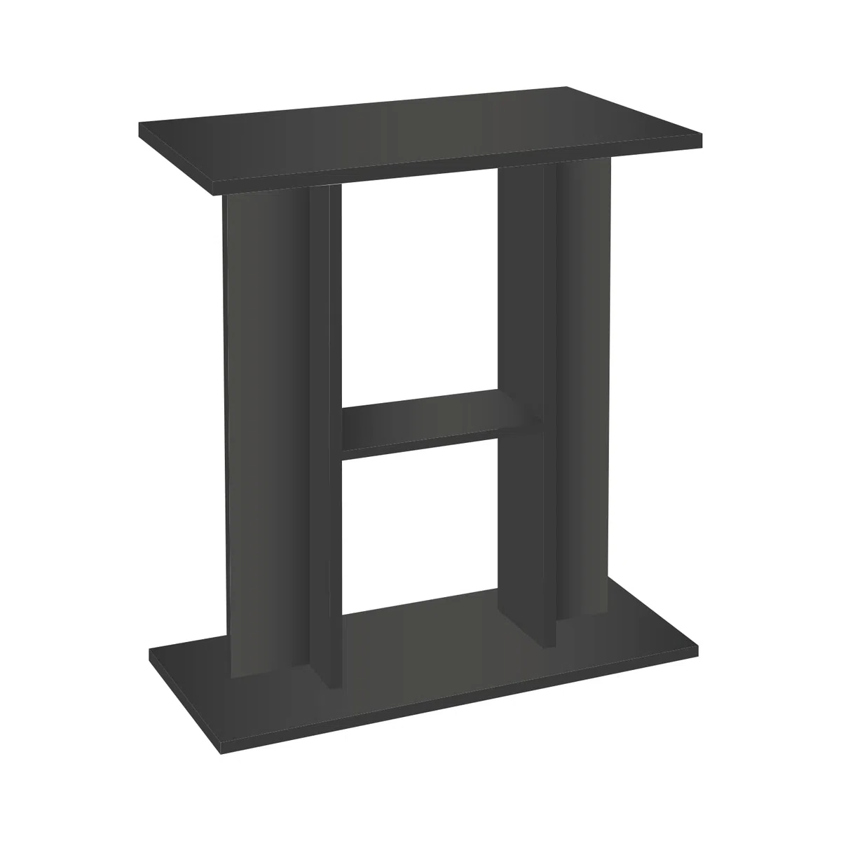 AQPET E-CABINET Soporte para acuarios de estantería de madera, negro