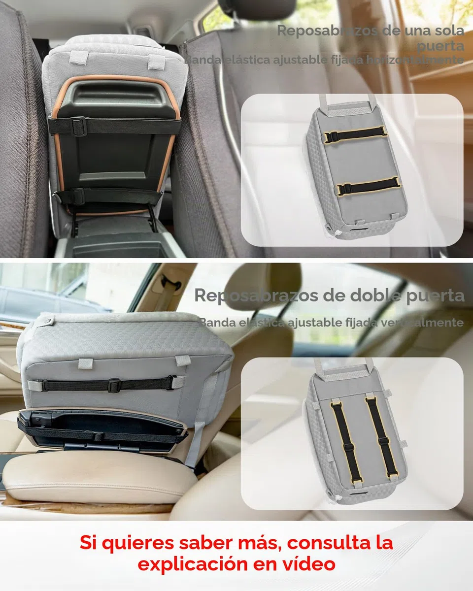 Petsfit Asiento de Perro de Consola de Centro de Coche para Perros Pequeños Gatos, Silla de Coche para Perro con Cinturones de Seguridad Mejorados, Lavable para Perros Pequeños de hasta 5KG