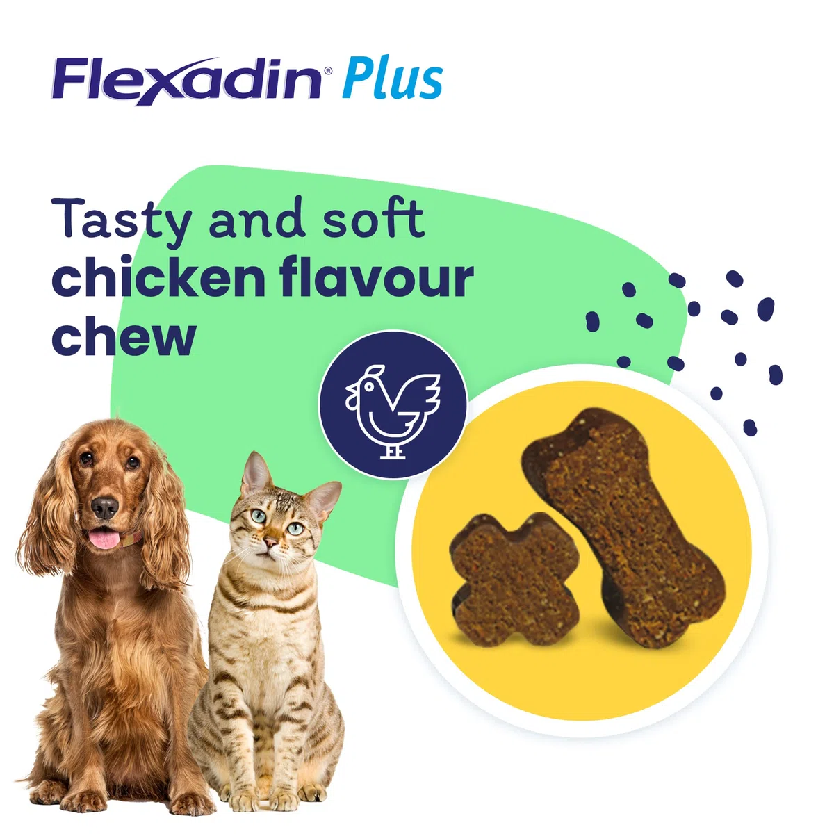 Vetoquinol 434558 Flexadin Plus Min - 90 Comprimidos
