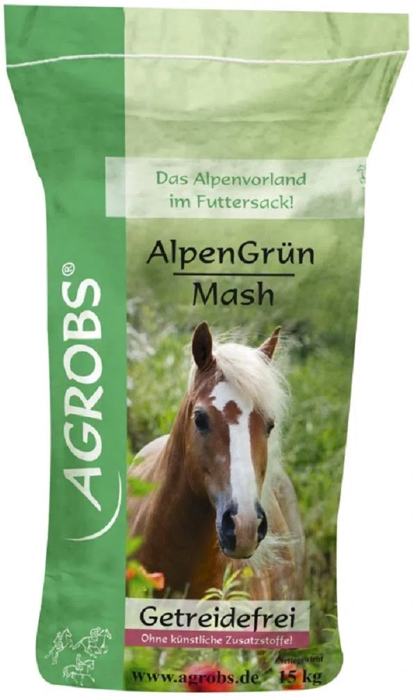 Agrobs Alpengrün Mash, 1 Unidad (1 x 15000 g)