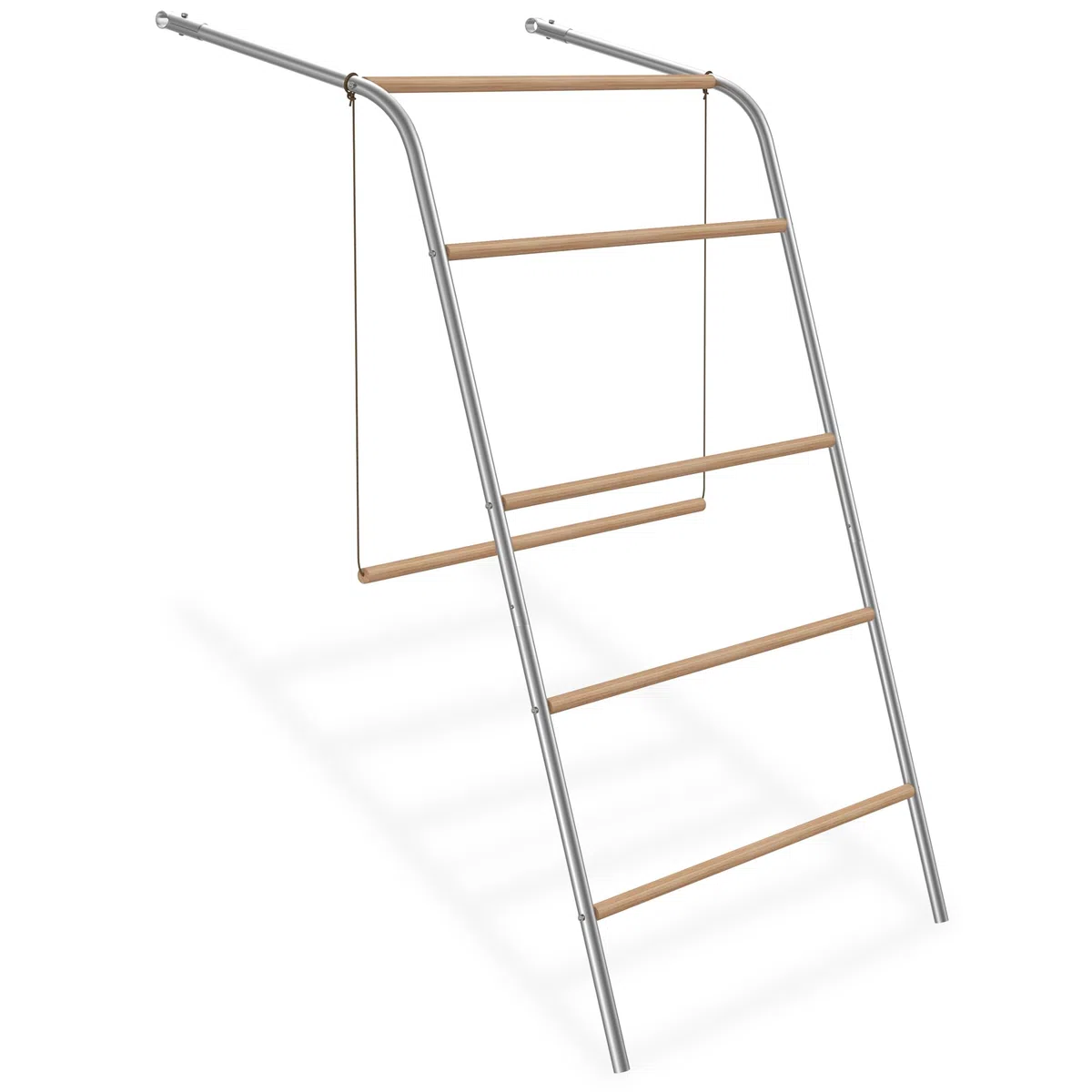 Froadp Columpio de madera de 5 niveles para pollos con percha - escalera para pollos, barra para pollos y juguete para pollos, accesorio para gallinero y corral para pollos