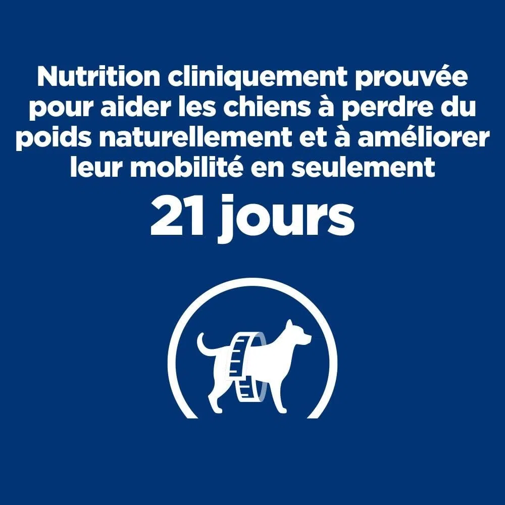 Hill's HPD Canine Metabolic Plus Mobility - 12 kg | Paquete de 1 unidad