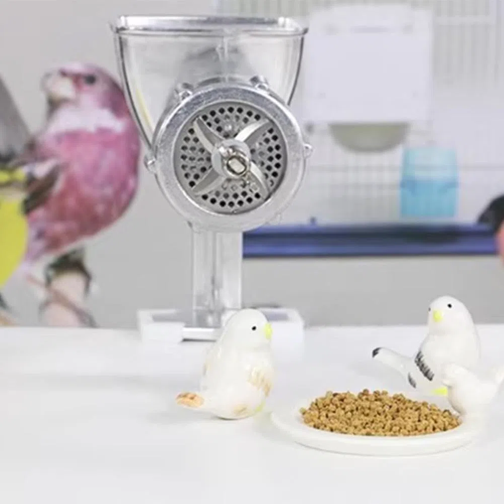 Máquina de pellets de alimentación manual, herramienta de procesamiento de extrusión para el hogar, pequeña y pequeña, para alimentar peces y mascotas y pájaros