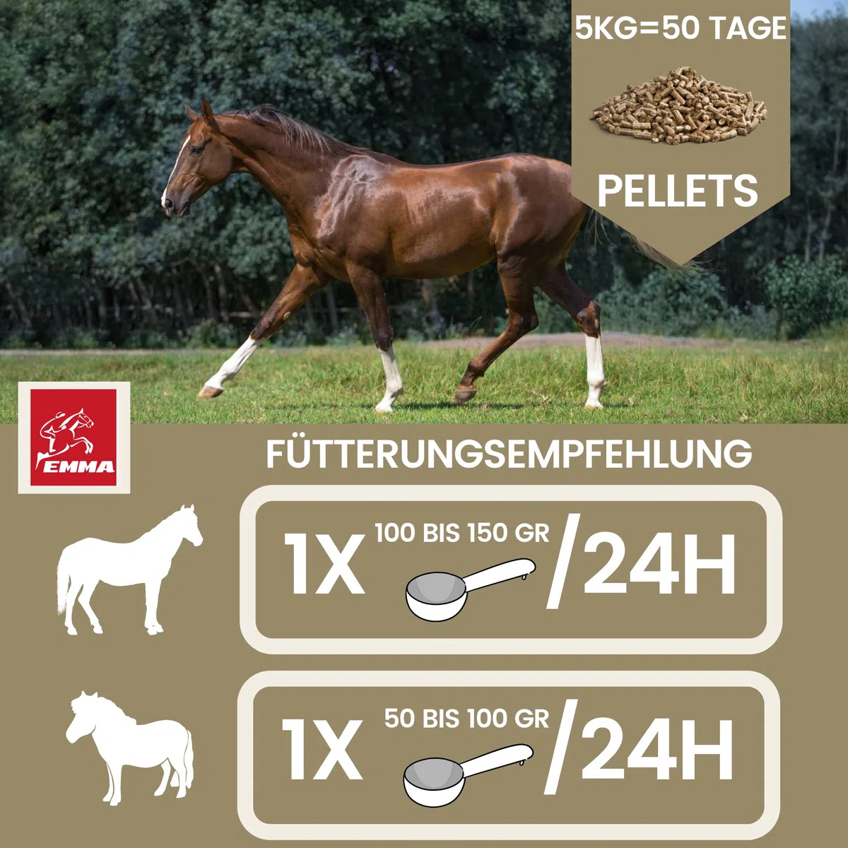Alimento Mineral para Caballos Complejo de Vitamina b I biotina manganeso Zinc Caballo I Selenio Vitamina D A C B12 I minerales magnesio I Vitamina E I levadura de Cerveza I biotina Zinc Selenio 5Kg
