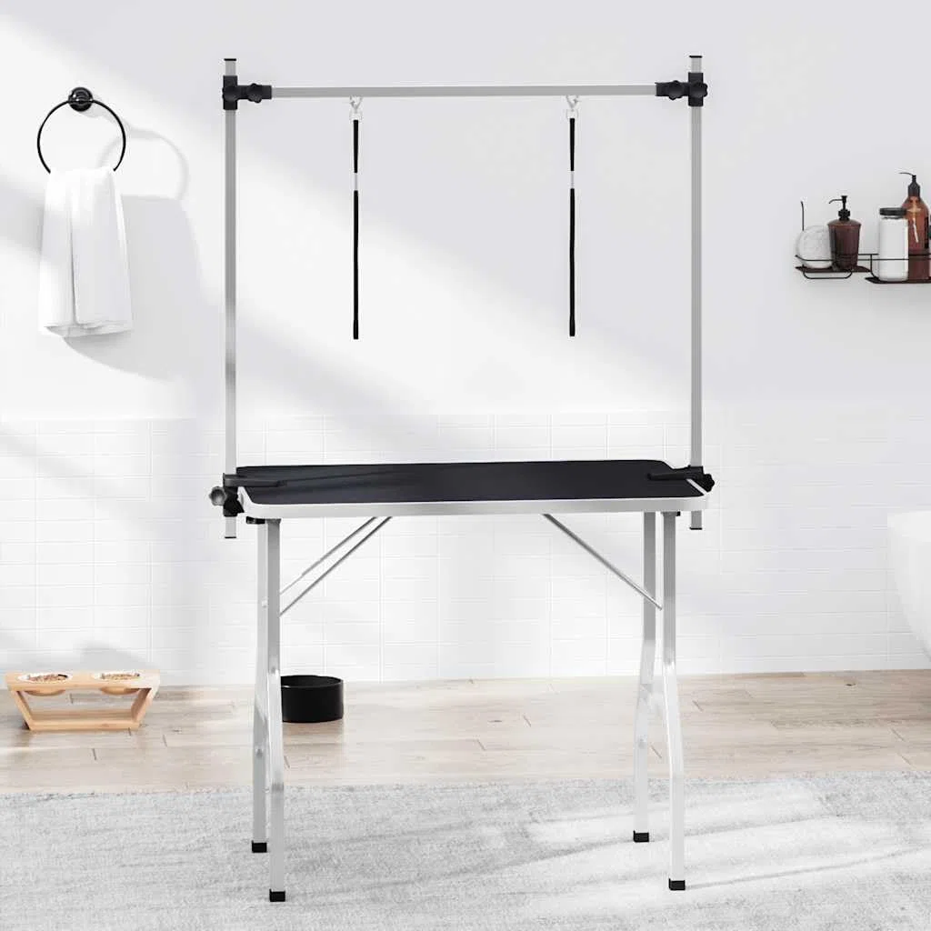 Genérico Mesa de baño para Perros, Gatos y Mascotas Ajustable 2 Lazos,Producto para Mascotas y Animales,Productos para Mascotas,Productos de higiene para Mascotas,170170