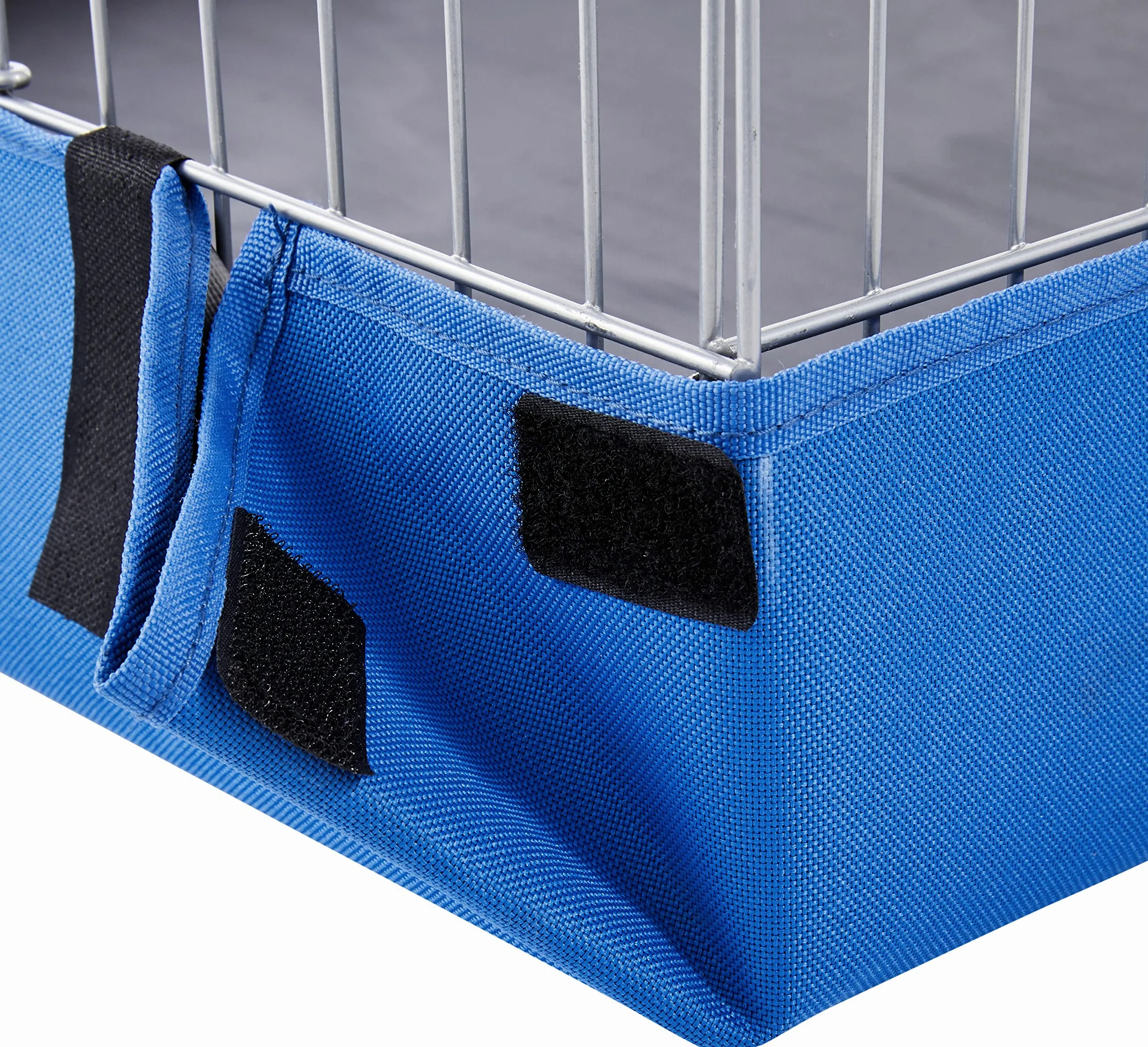 Amazon Basics Jaula para mascotas Cobaya con fondo de lona, A Prueba De Fugas, azul, 118 x 35 x 60 cm (L x An x Al)
