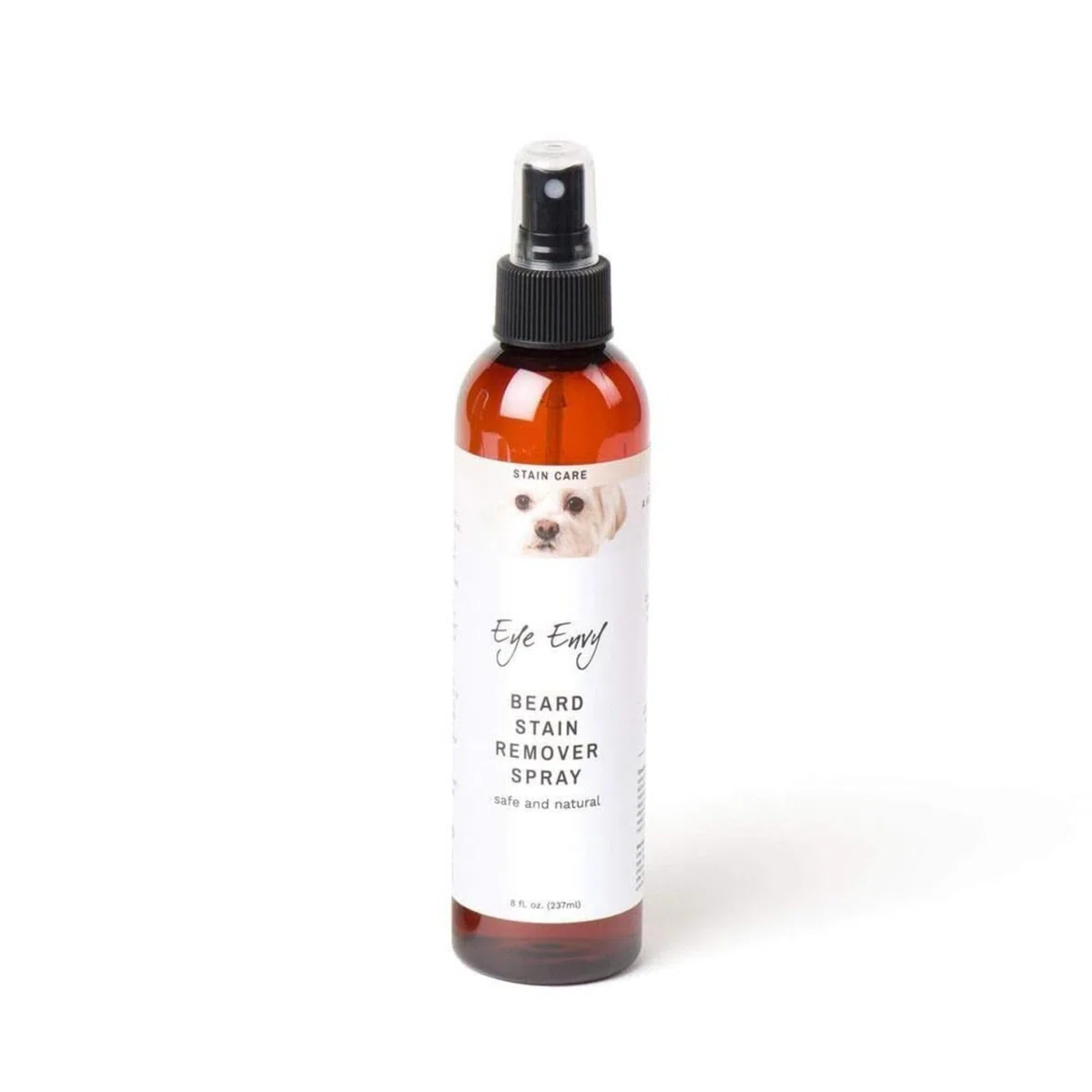 Eye Envy Spray quitamanchas para Barba para Perros/Gatos|100% Natural y Seguro|Elimina Las Manchas de babeo, Saliva, Comida, escorrentía de desgarro|Trata la Causa de Las Manchas <4oz
