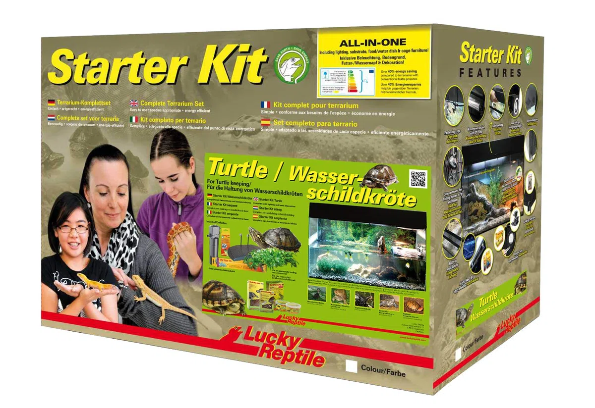 Lucky Reptile Kit de iniciación de Tortuga de Agua de 80 cm.