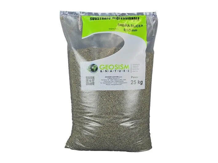 Geosism & Nature Arena de sílice, cuarcita 0,5/3 mm (25 kg)