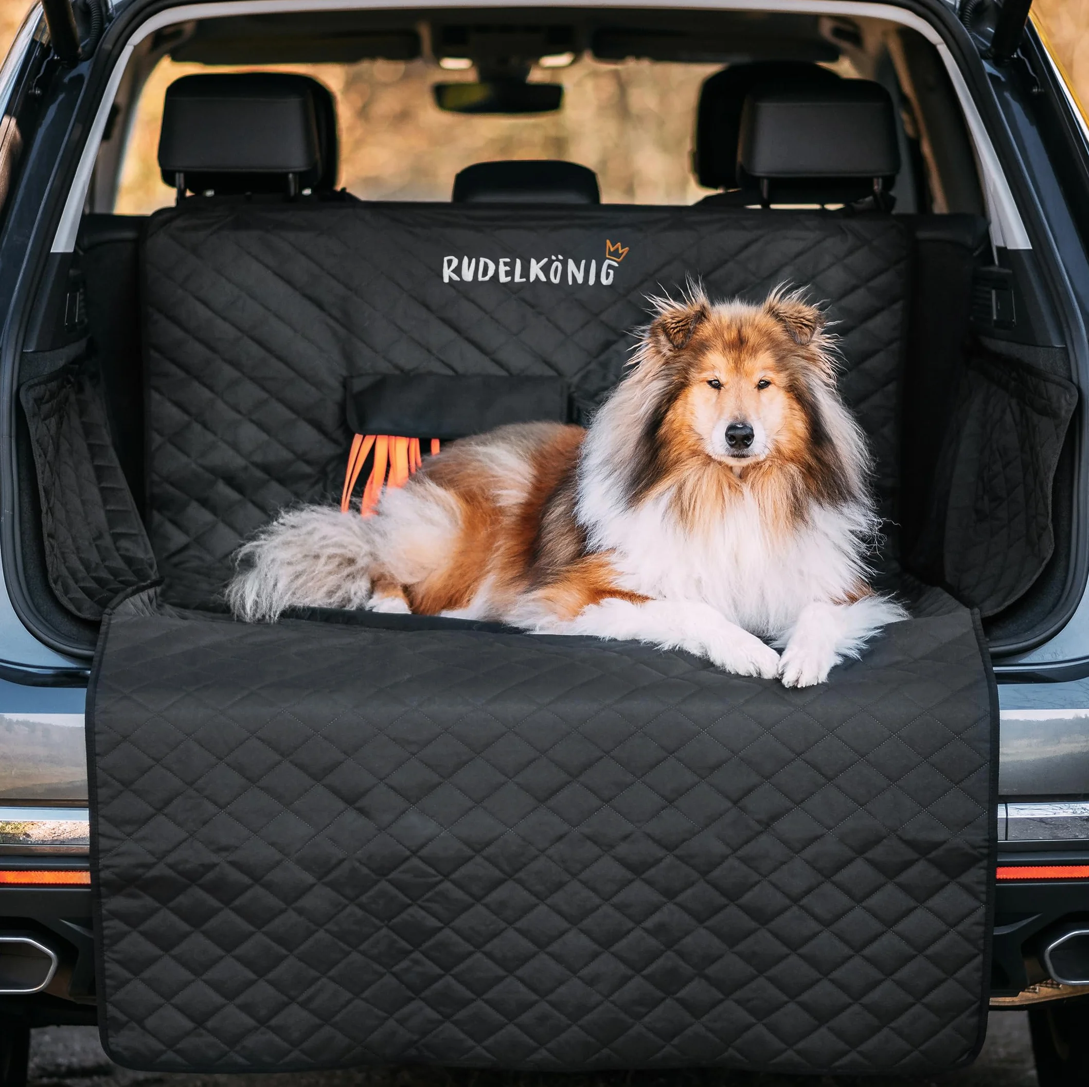 Rudelkönig Protector Maletero - Impermeable y Universal - Funda Maletero Coche Perros - Funda para Maletero de Coche Perro