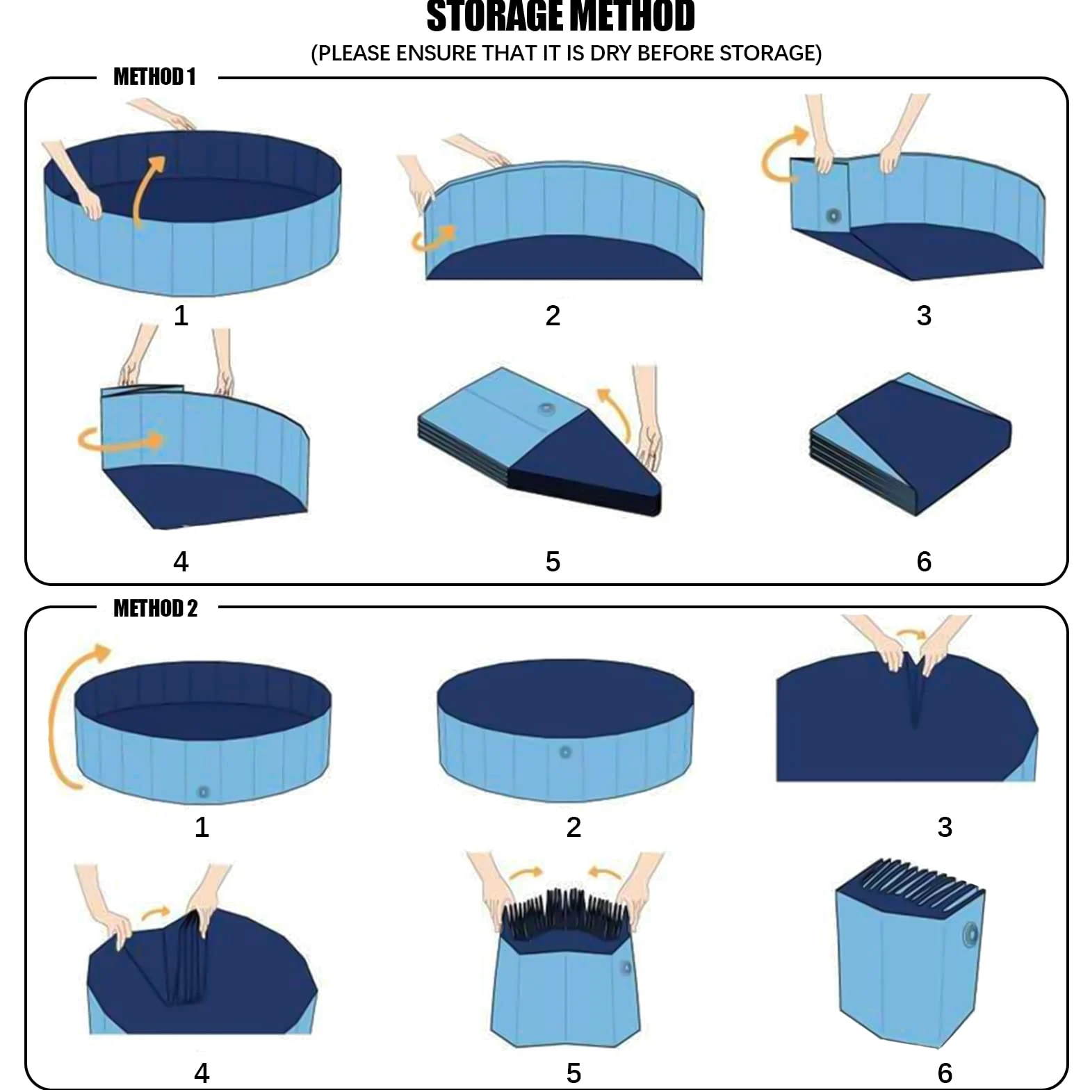 Jsdoin piscina grande plegable para perros, piscina portátil para mascotas, niños, piscina de baño, piscina de PVC antideslizante, piscina para mascotas, gatos y perros, piscina para niños, para