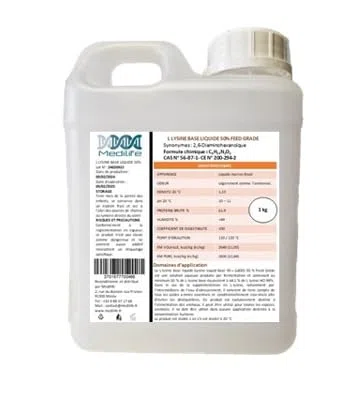 1 kg L Lisina Líquida 50% para Animales