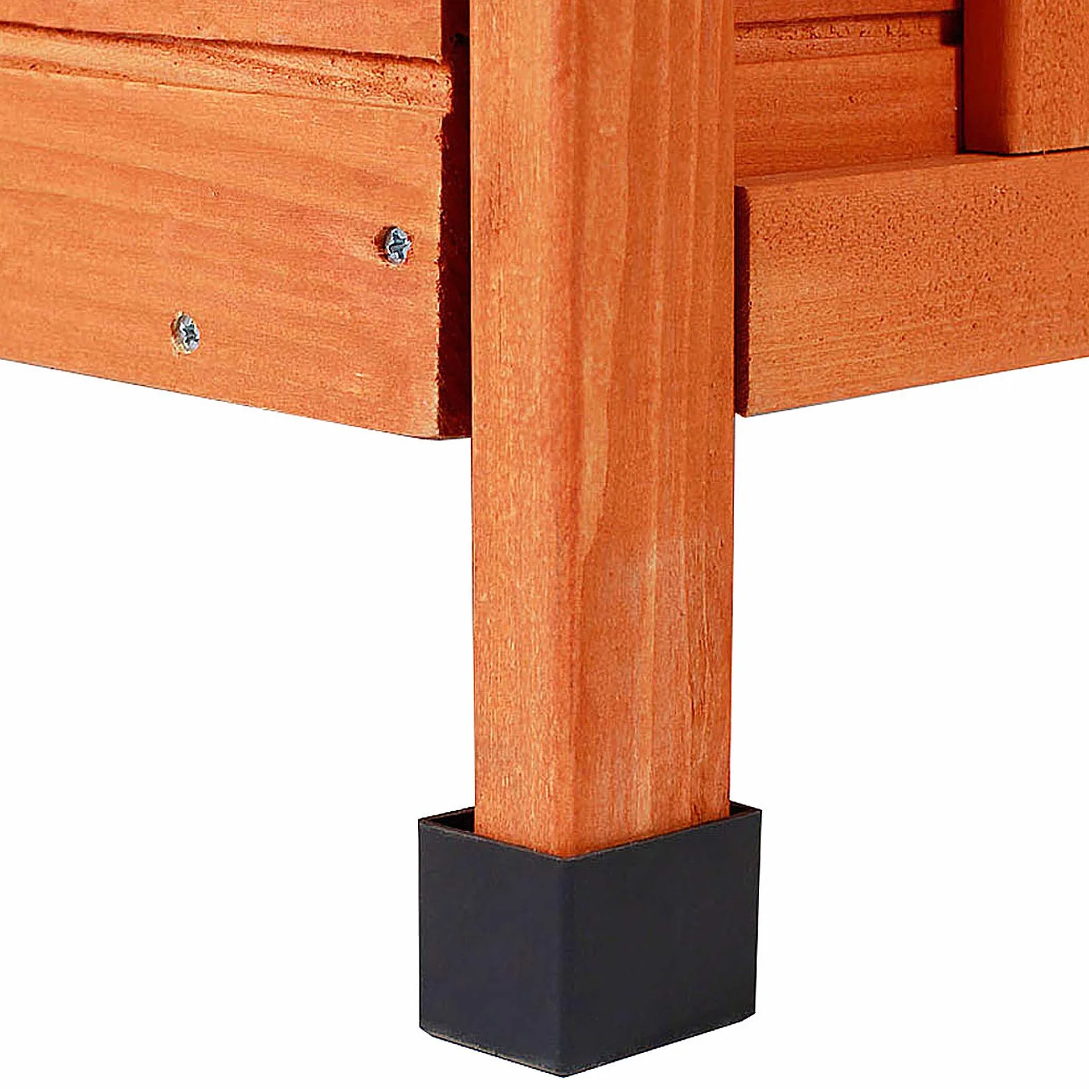 lionto Conejera de Madera caseta Exterior para Mascotas pequeñas cobertizo 43x43x52 cm