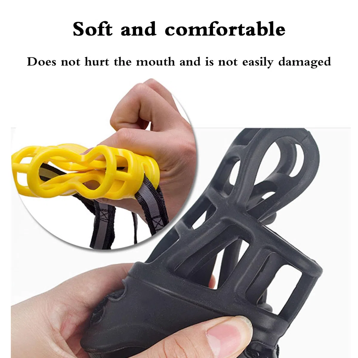 Bozal para Perros, Bozal antiladridos for Perros, Protector de bozal for, Transpirable, Ajustable, diseño humanizado, Permite jadear y Beber(Red,XXS)