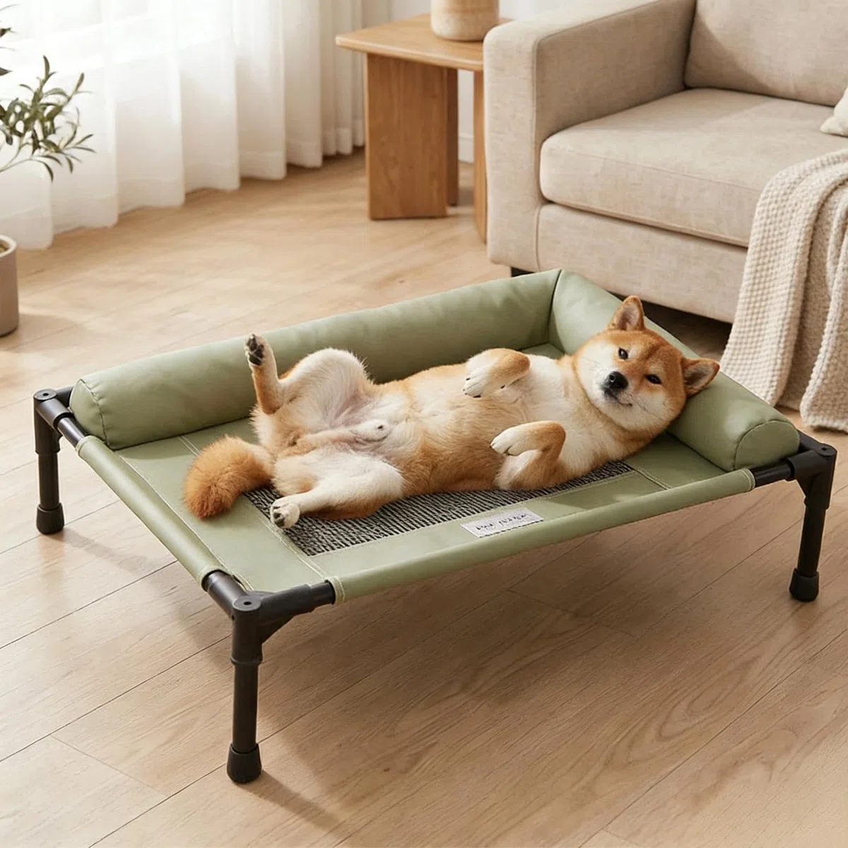 Genérico Cama Elevada De Gato - Refrescante Lavable y Antideslizante para Mascotas | Cama Grande Gato y Lecho Perro,para Cachorros y Hogar Salón Balcón Jardín Terraza Camping