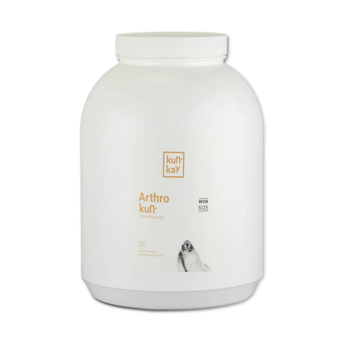 Arthrokun - Condoprotector Natural para Perros en Polvo - 3kg | Mejora la Movilidad y Ayuda a las Articulaciones de Perros Grandes y Pequeños - Contiene Glucosamina, Condroitina y Omega 3